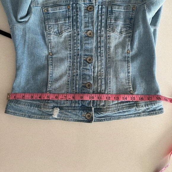 Light Wash Jean Jacket - Picture 7 of 7